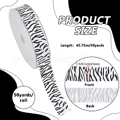 50 Yards Polyesterband mit Zebramuster&nbsp;OCOR-PH0006