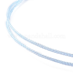 Fabrication de bracelets en cordon tressé en polyester réglable&nbsp;AJEW-JB01110