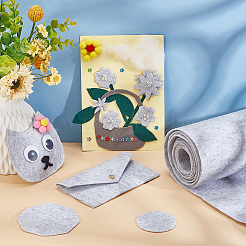 Polyester-Filzstoff&nbsp;DIY-WH0430-456A-02
