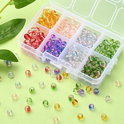 360 Stück 8 Farben transparente&nbsp;GLAA-YW0001-48