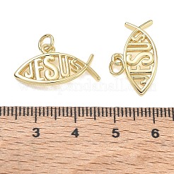 Pendentifs de placage en laiton&nbsp;KK-CBAB1AF-25G