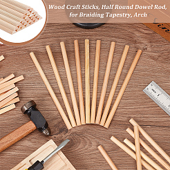 Bâtonnets en bois&nbsp;DIY-WH0430-360A