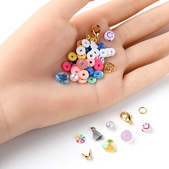 Kit de fabrication de collier bracelet heishi diy&nbsp;DIY-YW0006-75