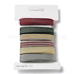 Ruban polyester 18 yards 6 styles&nbsp;SRIB-C001-D06