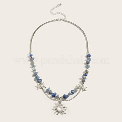 Colgante de estrella solar de aleación de zinc de moda&nbsp;FS-WG24785-03