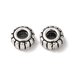 925 Sterling Silber gewellte Perlen&nbsp;STER-P053-09A-AS