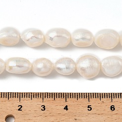 Natürliche kultivierte Süßwasserperlenperlenstränge&nbsp;PEAR-P064-19K-02B