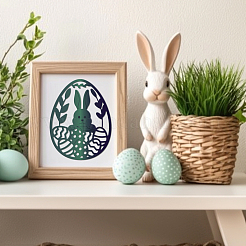 Ostern Thema Kohlenstoffstahl Stanzformen Schablonen&nbsp;DIY-WH0309-3560
