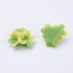 Flatback Harz Blume Cabochon&nbsp;CRES-S240-M