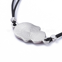 Bracciali a cordino elastico regolabili&nbsp;BJEW-JB05282-M
