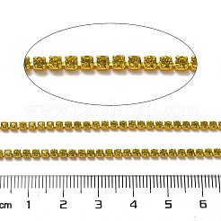 Chaîne de tasse en verre avec strass en fer&nbsp;CH-U001-01F