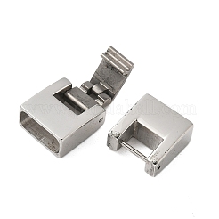 Fermoirs déployants en acier inoxydable 304&nbsp;STAS-S185-15P-B