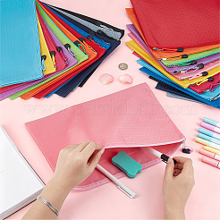 24 pochette zippée en tissu bicolore pour dossiers&nbsp;ABAG-DR0001-20