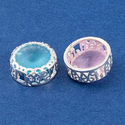 Runder Strass zum Aufnähen&nbsp;GLAA-K069-01S