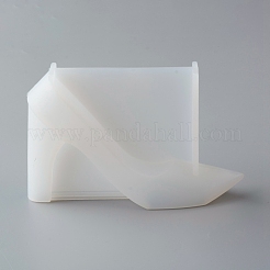 DIY 3d hochhackige Schuhe Silikonformen&nbsp;AJEW-D046-20