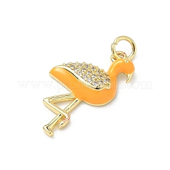 Ottone micro spianare pendenti zirconi&nbsp;KK-H255-14A-G03