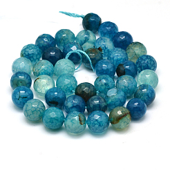 Chapelets de perles d'agate naturelle&nbsp;X-G-K166-07F-10mm-01
