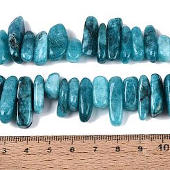 Brins de perles de quartz naturel teint&nbsp;G-Q606-24A-03