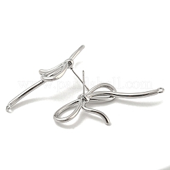Accesorios para pendientes de botón de latón con circonita cúbica izquierda y derecha&nbsp;KK-R154-09P