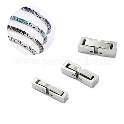 6 fermoir de bracelet de montre en acier inoxydable 304&nbsp;STAS-CJ0002-68