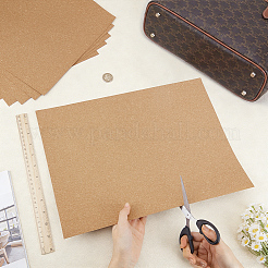 Rouleau de doublure artisanale en cuir mélangé pour sacs et pochettes&nbsp;DIY-WH0622-756B
