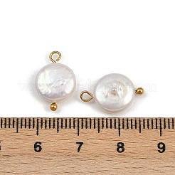 Pendenti di perle Keshi di acqua dolce naturale&nbsp;STAS-D378-08A-G