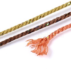 Cordon en coton macramé teint en segment de 30 m&nbsp;OCOR-T018-01B