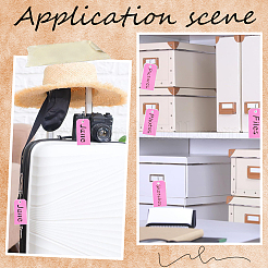 Grands pendentifs rectangulaires en plastique&nbsp;FIND-SP0003-02H