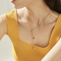 Lasso-Halsketten mit Herz-Quaste aus Edelstahl für Damen&nbsp;FS-WG9133A-01