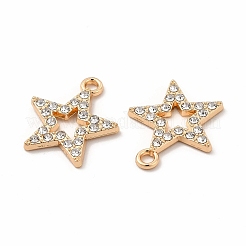 Colgantes de rhinestone de aleación ecológica con revestimiento en rack&nbsp;FIND-A025-20G-01