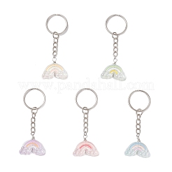 Regenbogen-Acryl-Schlüsselanhänger&nbsp;KEYC-JKC01398