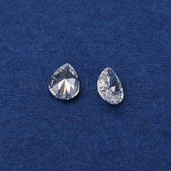 Cabochons de zircone cubique en forme de larme&nbsp;X1-ZIRC-TAC0004-02A