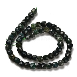 Natur Moos Achat Perlen Stränge&nbsp;G-H078-C30-01