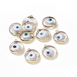 Colgantes artesanales de lampwork&nbsp;LAMP-P057-03G-06