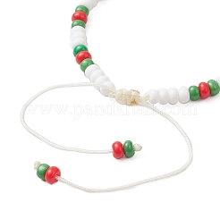 9 bracelet à breloques en alliage émaillé sur le thème des fruits&nbsp;BJEW-MZ00206-09