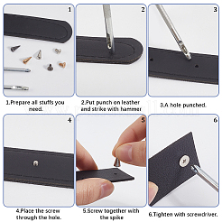 Zinklegierungsnieten&nbsp;DIY-GF0010-81A
