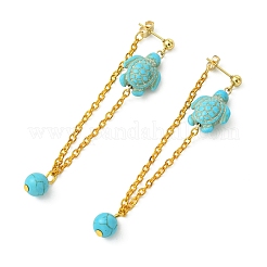 Pendientes colgantes de acero inoxidable 304 para mujer&nbsp;EJEW-JE07233