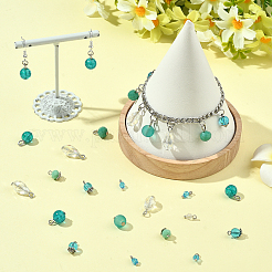 120 pendentif en verre de 8 styles.&nbsp;PALLOY-SW00156