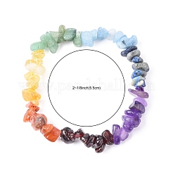Chakra Edelstein Stretch-Armbänder&nbsp;X-BJEW-JB02288-01