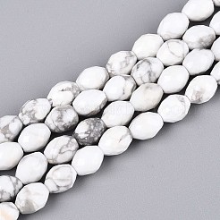 Natürliche Howlith Perlen Stränge&nbsp;G-T142-79