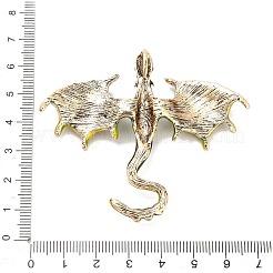Legierung Rhinestone-große Anhänger&nbsp;FIND-I060-01AG-03