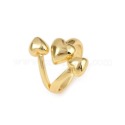 Anelli gemelli in ottone&nbsp;RJEW-C139-15B-G