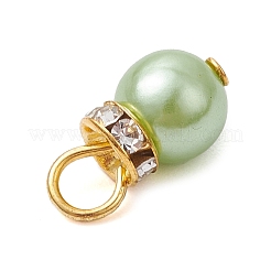 Imitazione perla charms acriliche&nbsp;PALLOY-JF03324-01