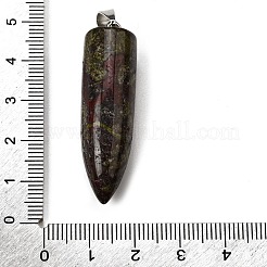 Natürliche drachenblut spitze anhänger&nbsp;G-F820-12Q