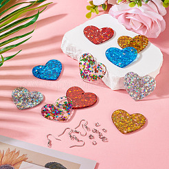 Kit de fabrication de boucles d'oreilles pendantes bricolage&nbsp;DIY-TA0006-55B