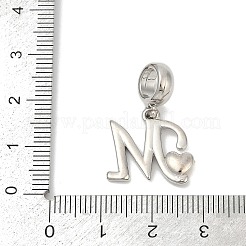 Breloques européens en laiton&nbsp;KK-Z097-01M-GP