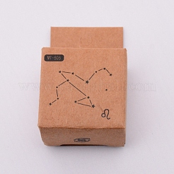 Timbres en bois&nbsp;DIY-WH0175-46E
