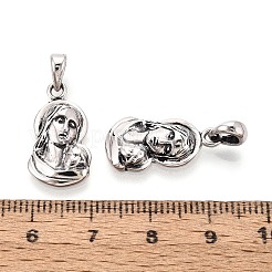 925 Anhänger aus Sterlingsilber mit religiösem Bezug&nbsp;STER-N016-131AS