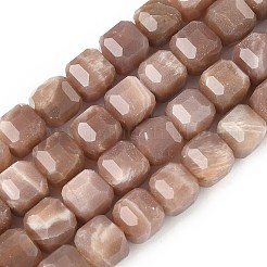 Natürliche sunstone Perlen Stränge&nbsp;G-C267-A08