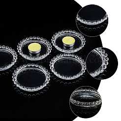 Bougeoir en verre&nbsp;AJEW-WH0314-226